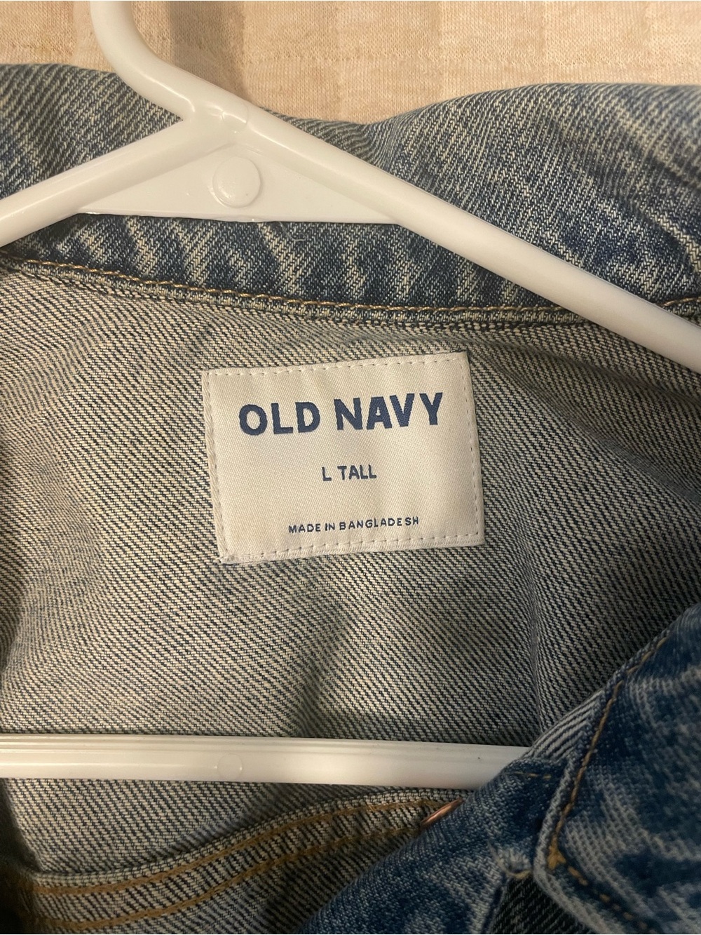 Old Navy Light Blue Denim Trucker Jacket - Women's - Picture 2 of 4